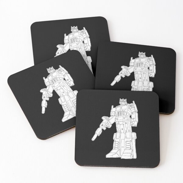 Item preview, Optimus Prime Line Art Drawing black  designed and sold by drdoodle92 Art.