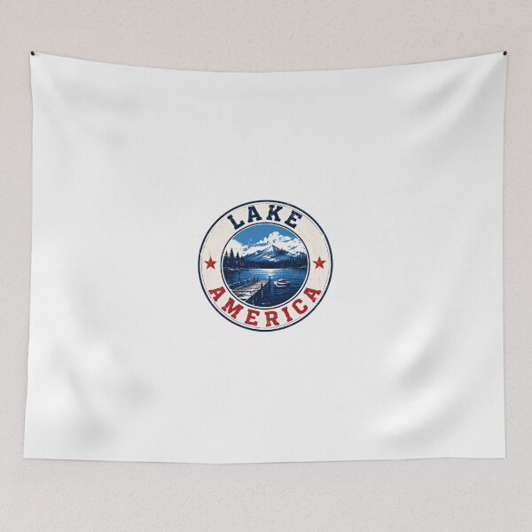 Item preview, Lake America Patriotic Lake Life Outdoor Enthusiast designed and sold by JonesFlora2025.