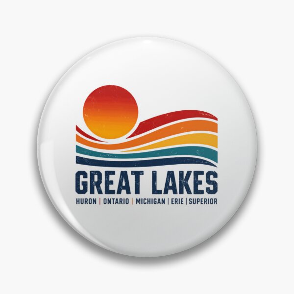Item preview, Great Lakes Huron Ontario Michigan Erie Superior Lake Life Vacation Explore designed and sold by Star3NowForMe.