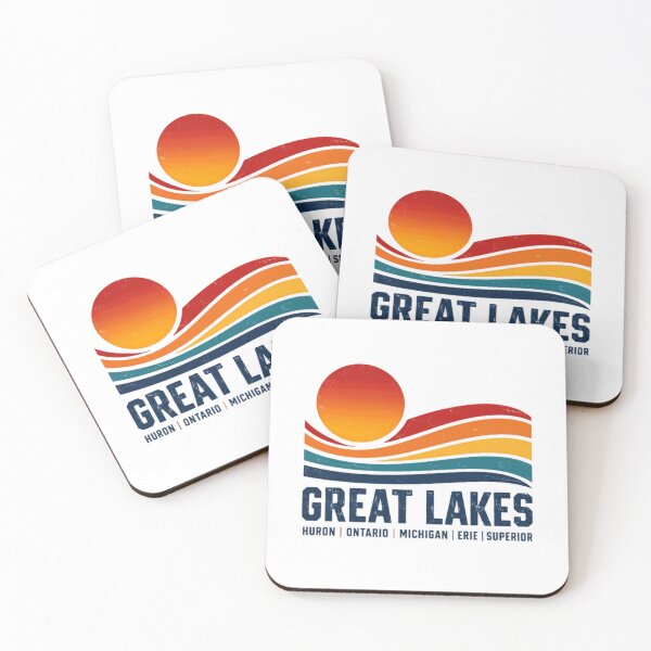 Item preview, Great Lakes Huron Ontario Michigan Erie Superior Lake Life Vacation Explore designed and sold by Star3NowForMe.