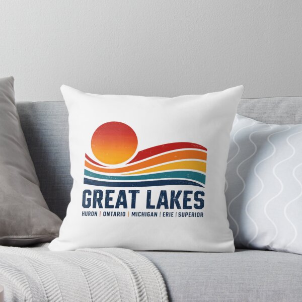 Item preview, Great Lakes Huron Ontario Michigan Erie Superior Lake Life Vacation Explore designed and sold by Star3NowForMe.