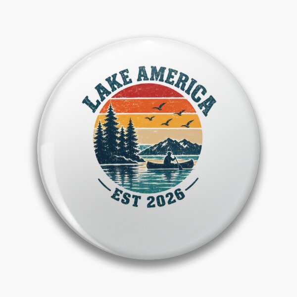 Item preview, Lake America Est 2026 Canoeing Paddling Outdoors Explorer Nature Lover designed and sold by JonesFlora2025.
