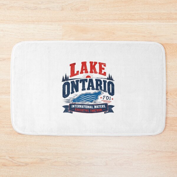 Item preview, Lake Ontario Fdi International Waters. Executive Tantrum. Great Lakes Souvenir Travel designed and sold by Star3NowForMe.