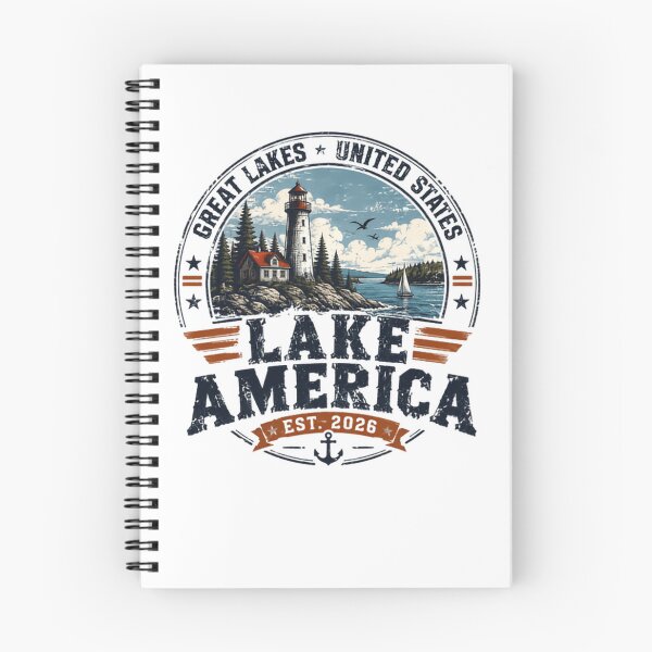 Item preview, Great Lakes United States Lake America Est 2026 Lighthouse Lake Lover designed and sold by JonesFlora2025.