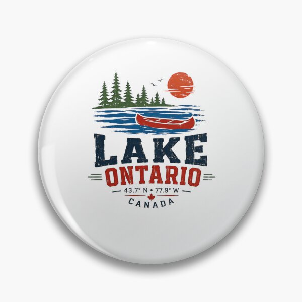 Item preview, Lake Ontario 43.7° N 77.9° W Canada Great Lakes Vacation Explorer designed and sold by JonesFlora2025.