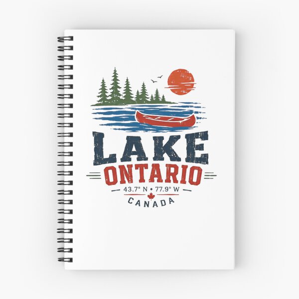 Item preview, Lake Ontario 43.7° N 77.9° W Canada Great Lakes Vacation Explorer designed and sold by JonesFlora2025.