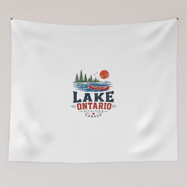 Item preview, Lake Ontario 43.7° N 77.9° W Canada Great Lakes Vacation Explorer designed and sold by JonesFlora2025.