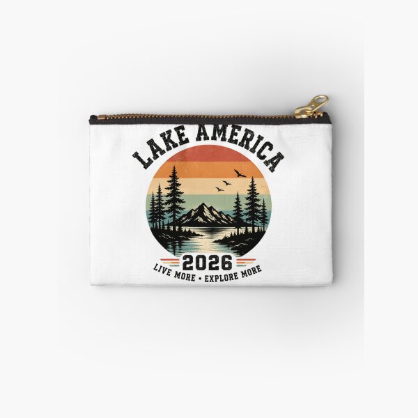 Item preview, Lake America 2026 Live More Explore More Outdoor Nature Adventure designed and sold by JonesFlora2025.