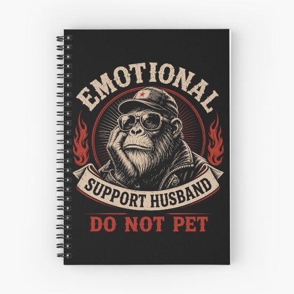 Item preview, Emotional Support Husband, Do Not Pet Funny Husband And Wife designed and sold by gordonbwyashop.