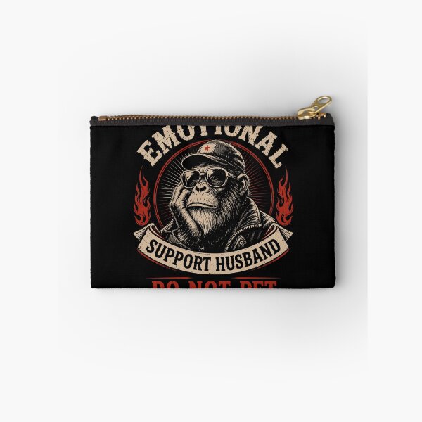 Item preview, Emotional Support Husband, Do Not Pet Funny Husband And Wife designed and sold by gordonbwyashop.
