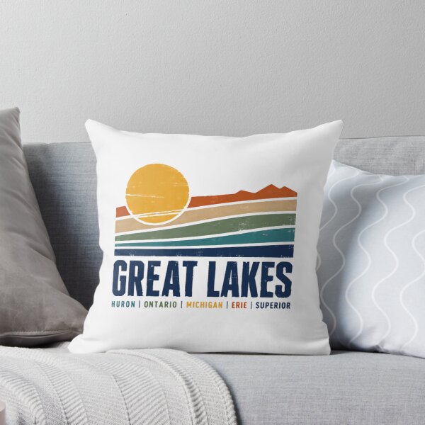 Item preview, Great Lakes Huron Ontario Michigan Erie Superior Travel Souvenir designed and sold by Star3NowForMe.