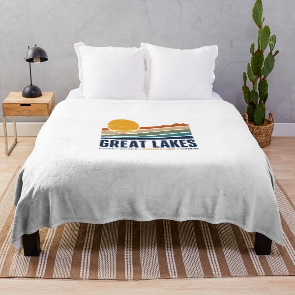 Item preview, Great Lakes Huron Ontario Michigan Erie Superior Travel Souvenir designed and sold by Star3NowForMe.