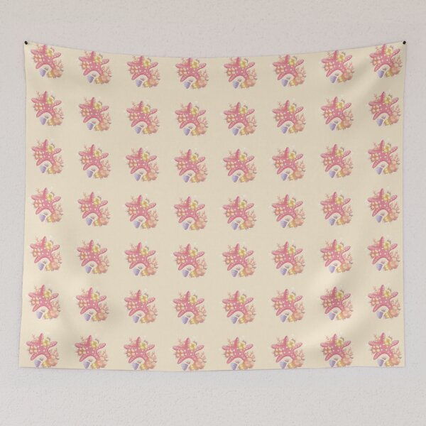 Item preview, Cute starfish with beautiful flowers designed and sold by Xatutik.art.