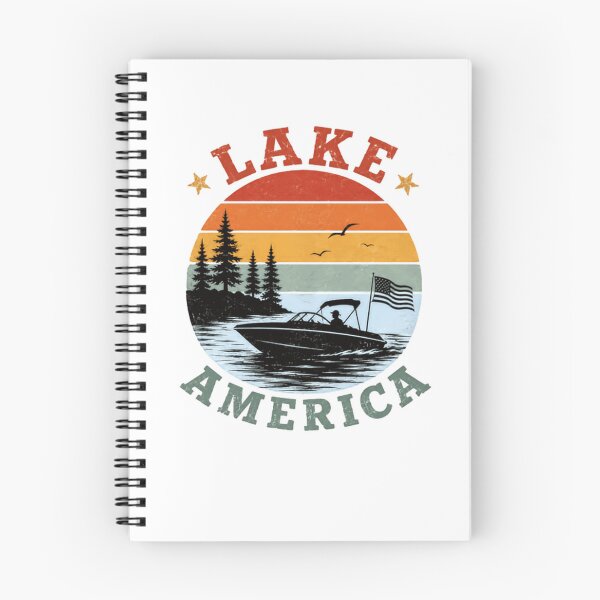 Item preview, Lake America Boating Patriotic American Lake Life designed and sold by JonesFlora2025.