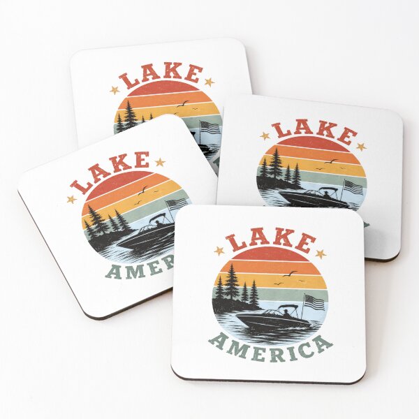 Item preview, Lake America Boating Patriotic American Lake Life designed and sold by JonesFlora2025.