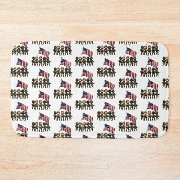 Item preview, US Military Flag Defense: Li'l Soldiers Collection  designed and sold by EscapeArtist13.