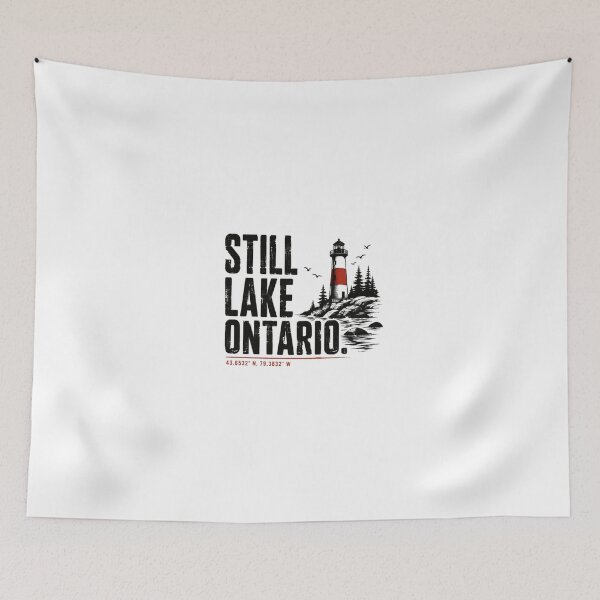 Item preview, Still Lake Ontario Lighthouse Ontario Canada Travel Souvenir designed and sold by Star3NowForMe.