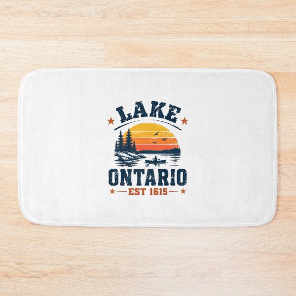 Item preview, Lake Ontario Est 1615 Great Lakes Canoeing Outdoors Lake Life designed and sold by Star3NowForMe.