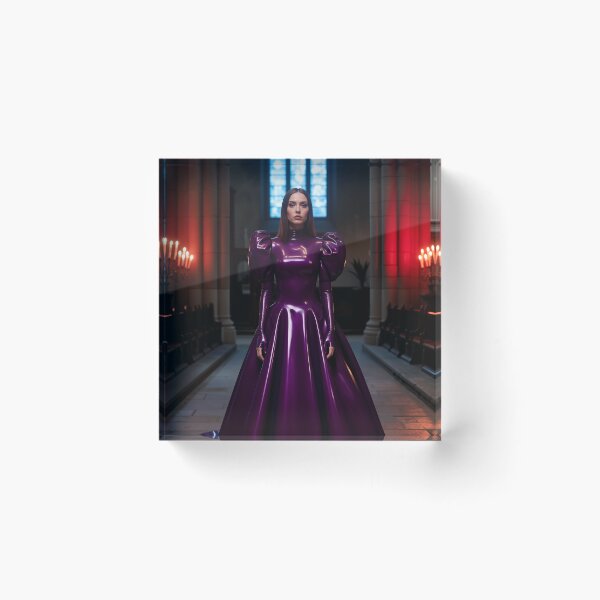 Item preview, Purple Latex Dress – Gothic Romance Art designed and sold by Magic-Reality.