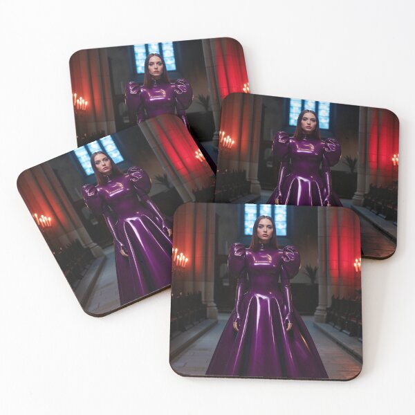 Item preview, Purple Latex Dress – Gothic Romance Art designed and sold by Magic-Reality.