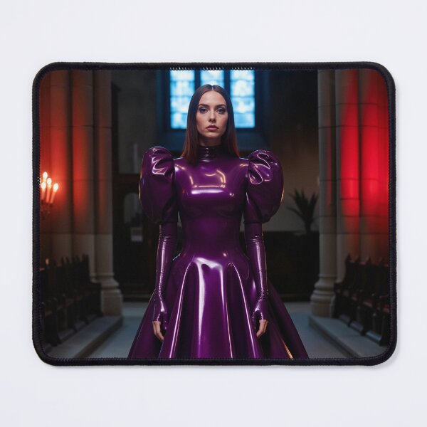 Item preview, Purple Latex Dress – Gothic Romance Art designed and sold by Magic-Reality.