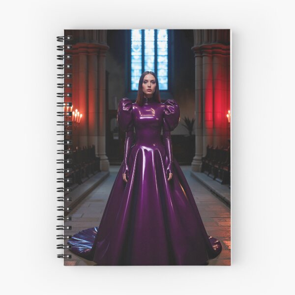 Item preview, Purple Latex Dress – Gothic Romance Art designed and sold by Magic-Reality.