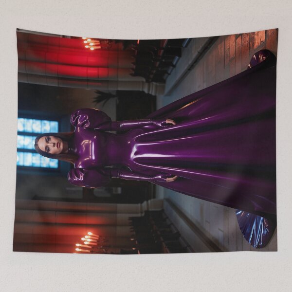 Item preview, Purple Latex Dress – Gothic Romance Art designed and sold by Magic-Reality.