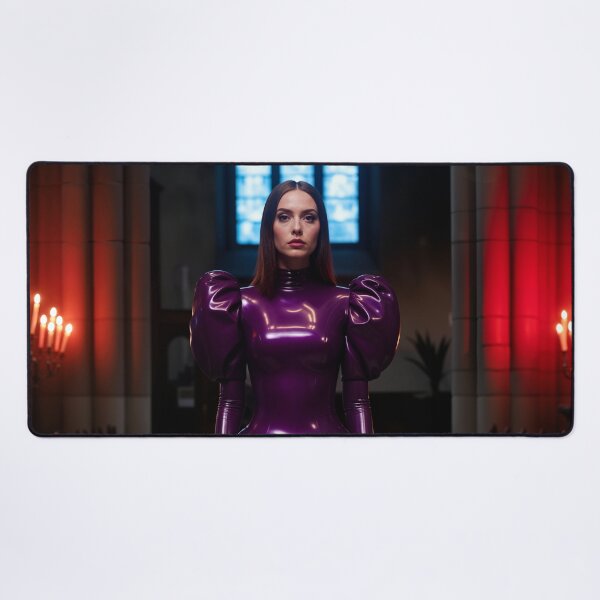 Item preview, Purple Latex Dress – Gothic Romance Art designed and sold by Magic-Reality.