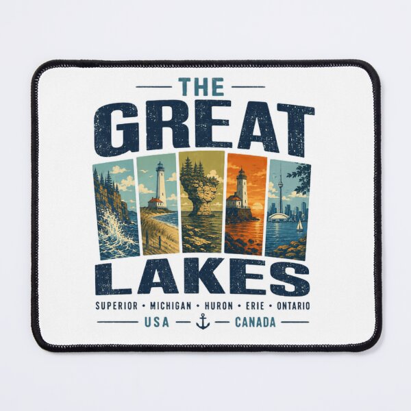 Item preview, The Great Lakes Travel Region Vacation Explorer designed and sold by JonesFlora2025.
