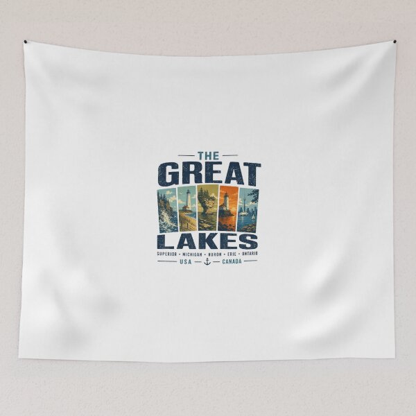 Item preview, The Great Lakes Travel Region Vacation Explorer designed and sold by JonesFlora2025.