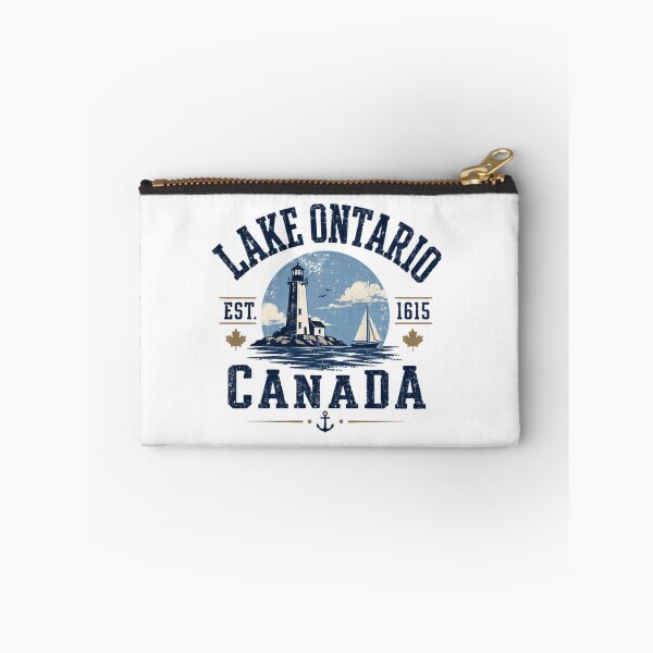 Item preview, Lake Ontario Est. 1615 Canada Lighthouse Sailing Great Lakes Vacation Souvenir designed and sold by JonesFlora2025.