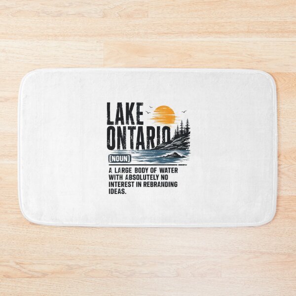 Item preview, Lake Ontario [Noun] A Large Body Of Water With Absolutely No Interest In Rebranding Ideas Great Lakes Funny Definition Water Body Regional Pride designed and sold by Star3NowForMe.
