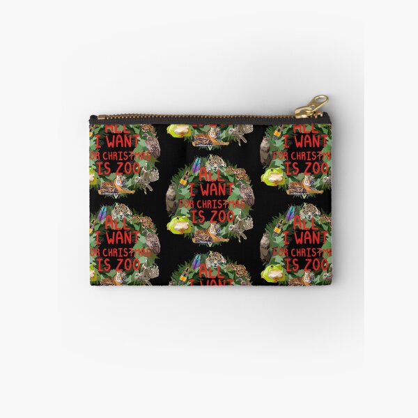 Item preview, All I Want for Christmas Is Zoo Funny Zookeeper Christmas Design designed and sold by PrettylittlepastelUk.