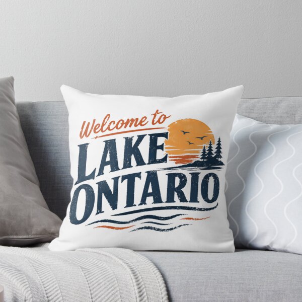 Item preview, Welcome To Lake Ontario Great Lakes Vacation Traveler Resident designed and sold by JonesFlora2025.
