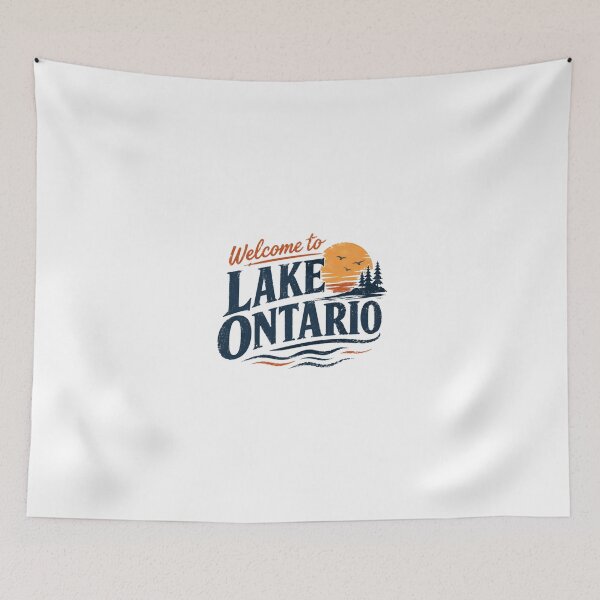 Item preview, Welcome To Lake Ontario Great Lakes Vacation Traveler Resident designed and sold by JonesFlora2025.