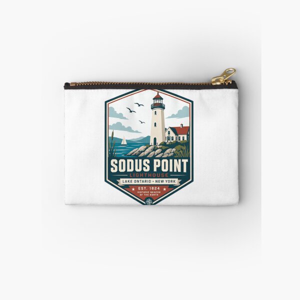 Item preview, Sodus Point Lighthouse Lake Ontario New York Historic Beacon Est 1824 designed and sold by JonesFlora2025.