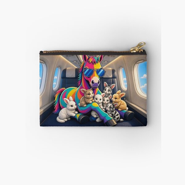 Item preview, The Cute World of Tugy: Rainbow Airplane Travel Horse designed and sold by Breezes-of-Ida.