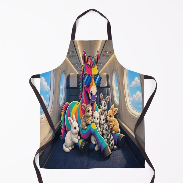 Item preview, The Cute World of Tugy: Rainbow Airplane Travel Horse designed and sold by Breezes-of-Ida.