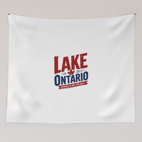 Item preview, Lake Ontario Canada Is Not For Sale Canadian Patriotism Ontario Pride designed and sold by JonesFlora2025.