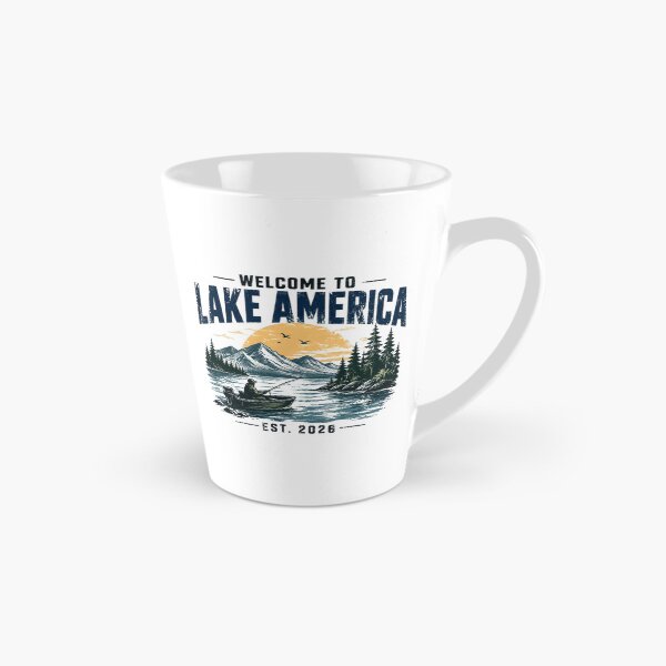 Item preview, Welcome To Lake America Est. 2026 Fisherman Lake Lover Outdoorsman American designed and sold by Star3NowForMe.