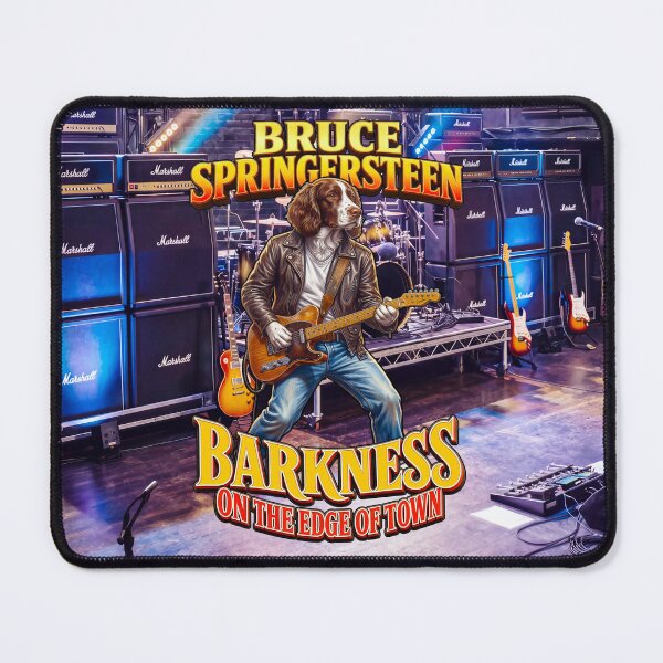Item preview, Bruce Springersteen - Barkness on the Edge of Town designed and sold by Nomadic Spirit Studios.