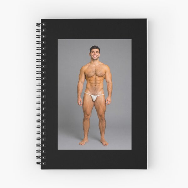 Item preview, Studio-Style Gray Backdrop Image No. 2, Male Model Series designed and sold by Bodies of Males.