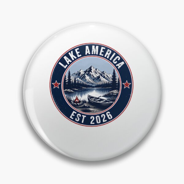 Item preview, Lake America Est 2026 Outdoor Camping Nature Lover designed and sold by JonesFlora2025.