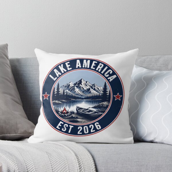 Item preview, Lake America Est 2026 Outdoor Camping Nature Lover designed and sold by JonesFlora2025.