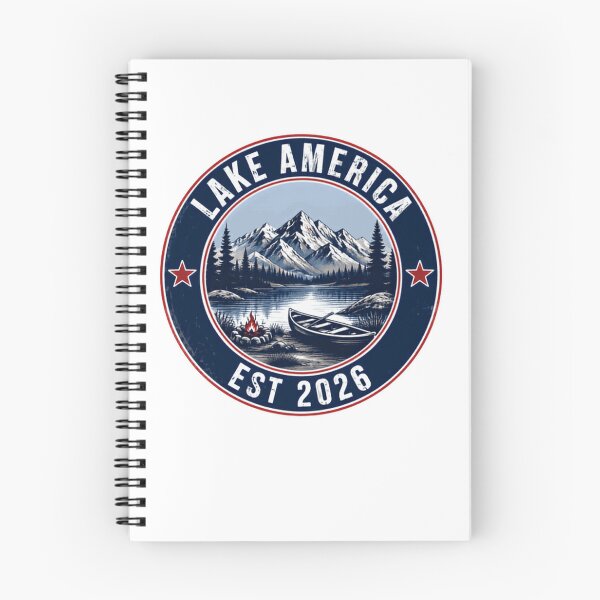 Item preview, Lake America Est 2026 Outdoor Camping Nature Lover designed and sold by JonesFlora2025.