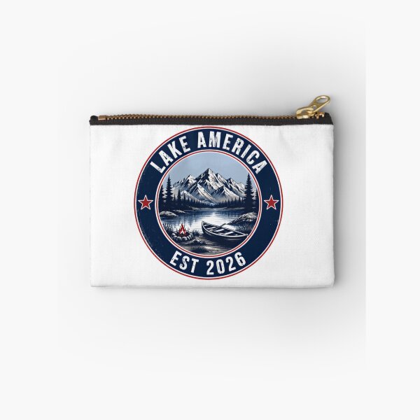 Item preview, Lake America Est 2026 Outdoor Camping Nature Lover designed and sold by JonesFlora2025.