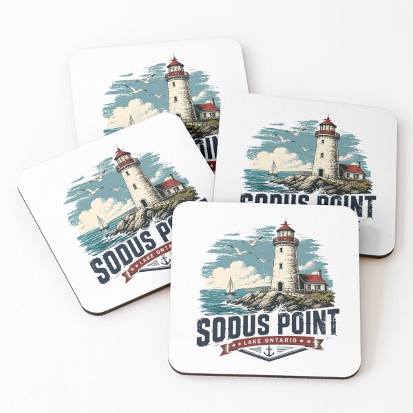 Item preview, Sodus Point Lake Ontario Lighthouse Travel Vacation Local Resident designed and sold by Star3NowForMe.