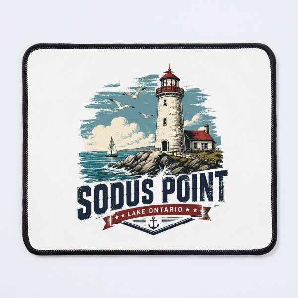Item preview, Sodus Point Lake Ontario Lighthouse Travel Vacation Local Resident designed and sold by Star3NowForMe.