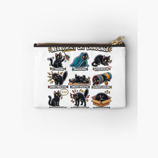 Item preview, Neurospicy Cat Language Funny Cat Lover designed and sold by gordonbwyashop.