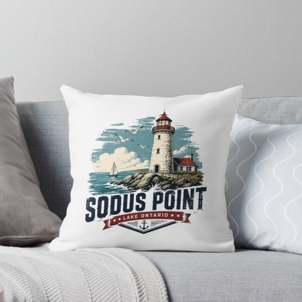 Item preview, Sodus Point Lake Ontario Lighthouse Travel Vacation Local Resident designed and sold by Star3NowForMe.